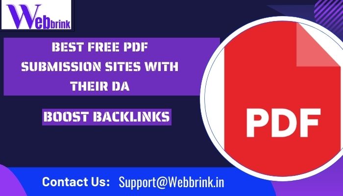 Best Free 20+ PDF Submission Sites with their DA: Boost Backlinks