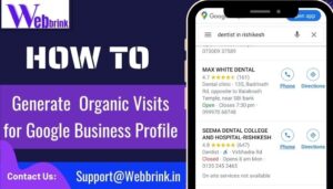 How to generate organic visits for Google business profile | Grow Google Business Profile Audience