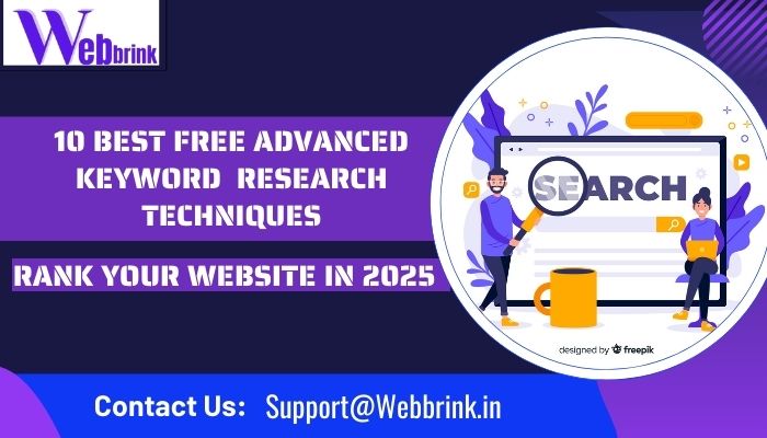 10 Best Free Advanced Keyword Research Techniques in 2025 Rank your Website