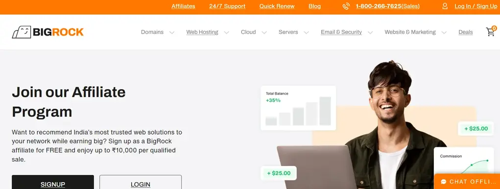 Bigrock Affiliate