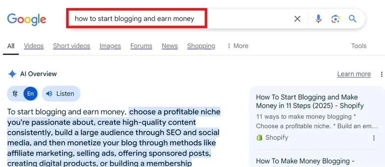 Informational keyword in seo 1