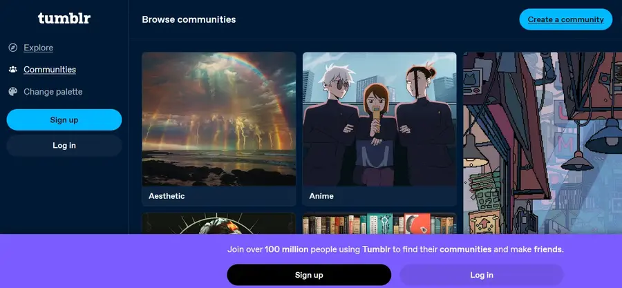 Tumblr Website