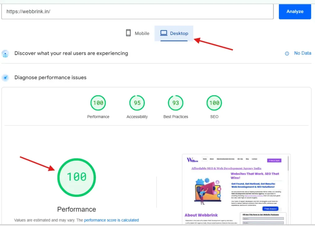 100 Score on Google PageSpeed using Hostinger hosting