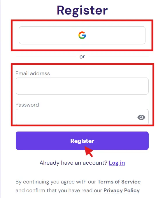 Registering on Hostinger to buy Hosting plan and after appling the 10% discount from webbrink